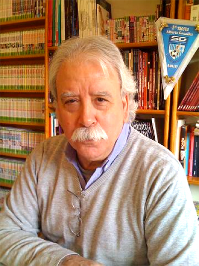 Antonio Martín Martínez, alias Gargantúa... ¡y cuatropecientos seudónimos más! En su ficha se destaca el buen talante del que fue antiguo Director Editorial de Forum, así que estamos convencidos de que sabrá encajar con humor nuestra pequeña broma de hoy. ¡Saludos, Señor Mysto!