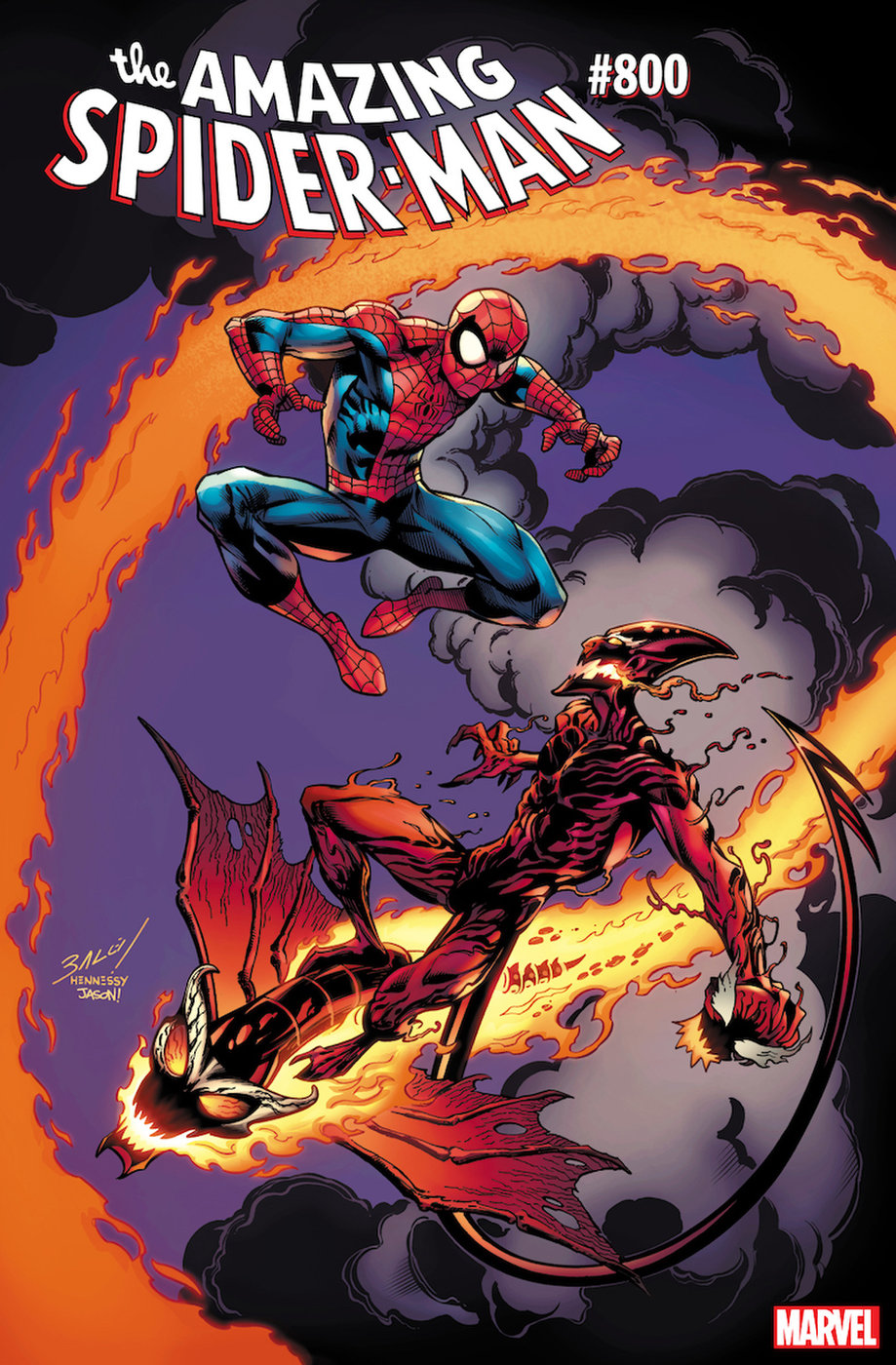 Las portadas de Amazing Spider-Man 800