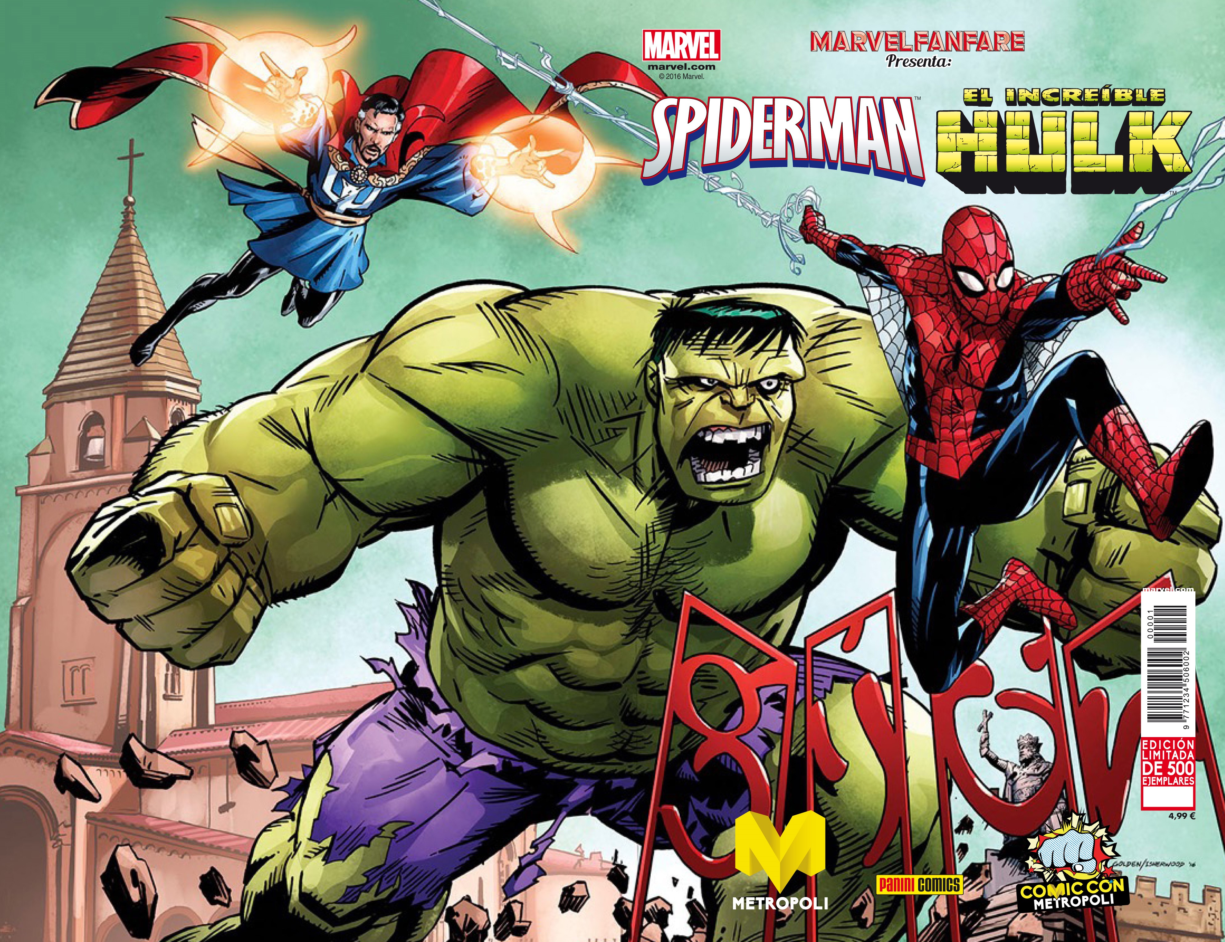 Spiderman, Hulk, Deadpool y Dr. Extraño protagonizan el