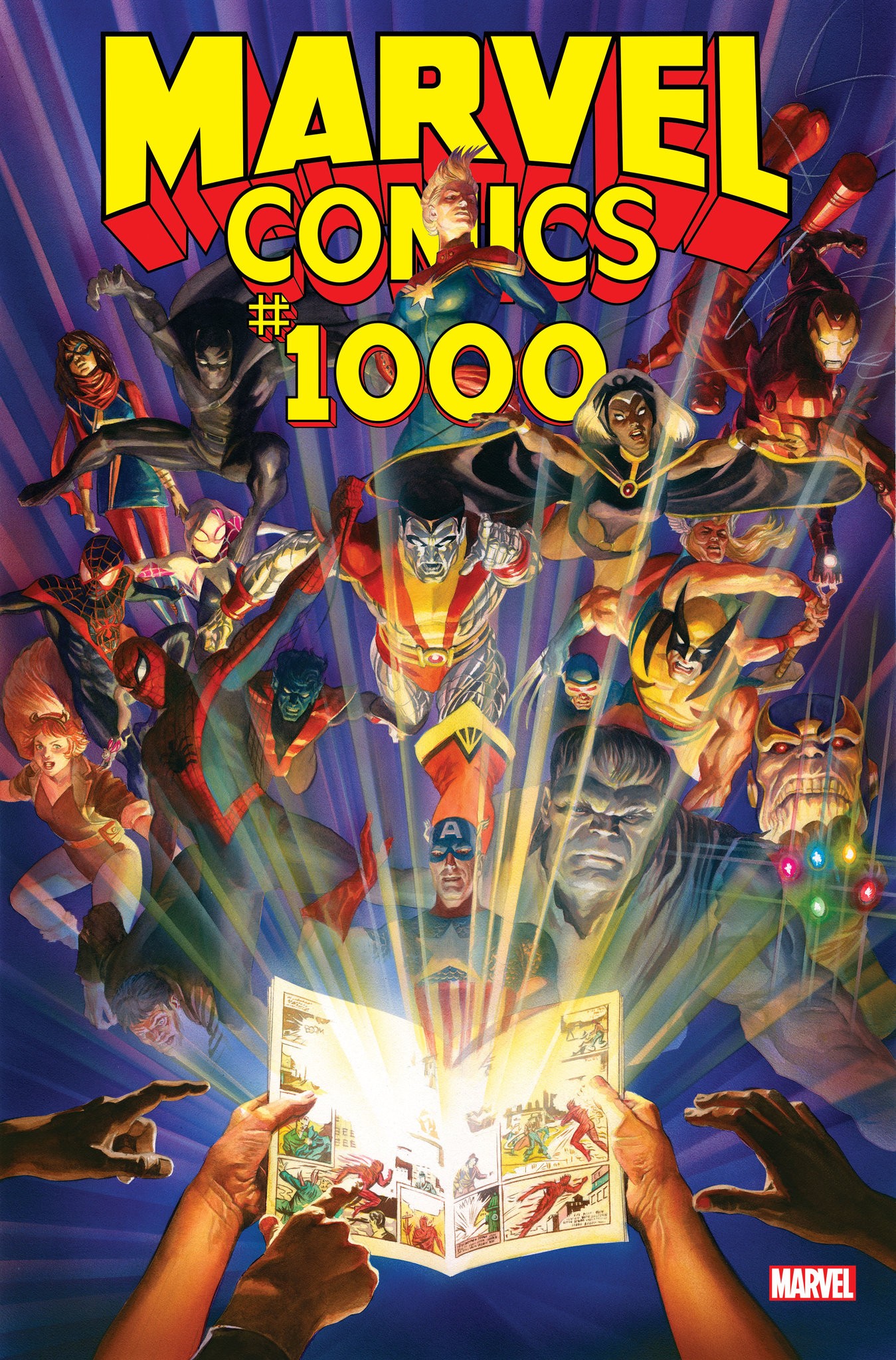 Marvel Comics 1000 celebra los 80 aÃ±os de la editorial