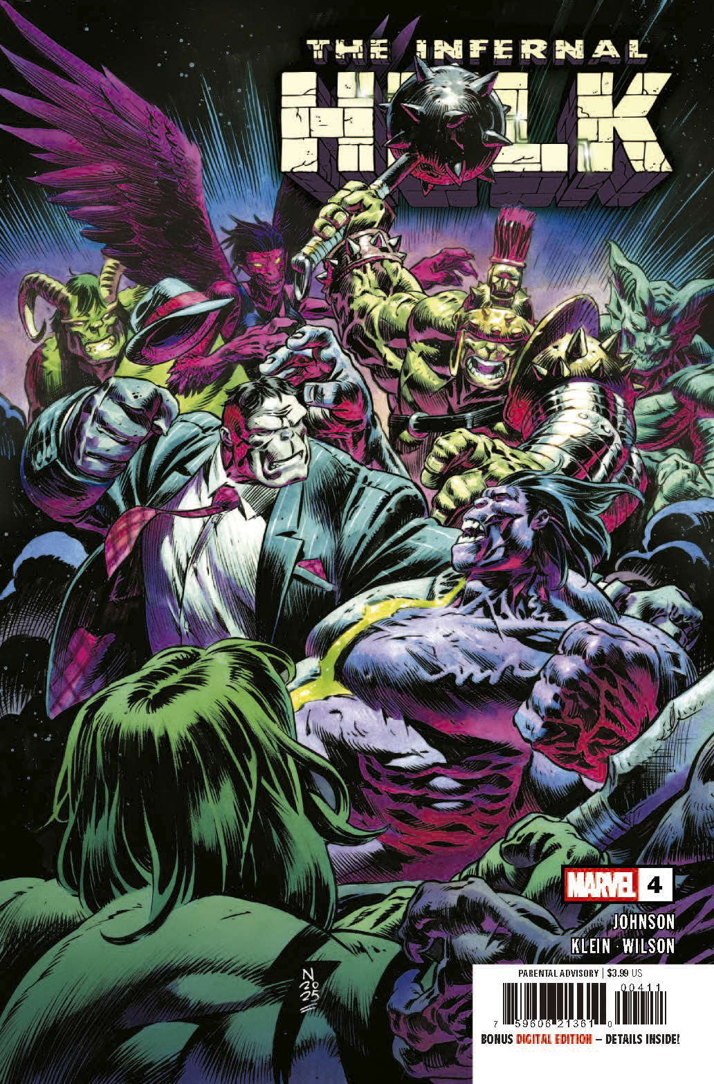Marvel Previews Infernal Hulk #4
